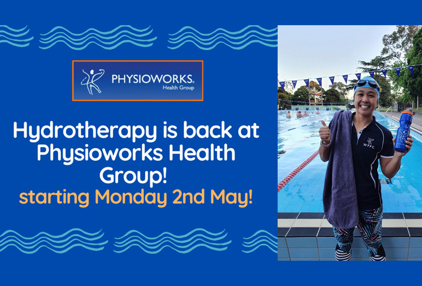 Hydrotherapy returns to Physioworks Cranbourne and Pakenham