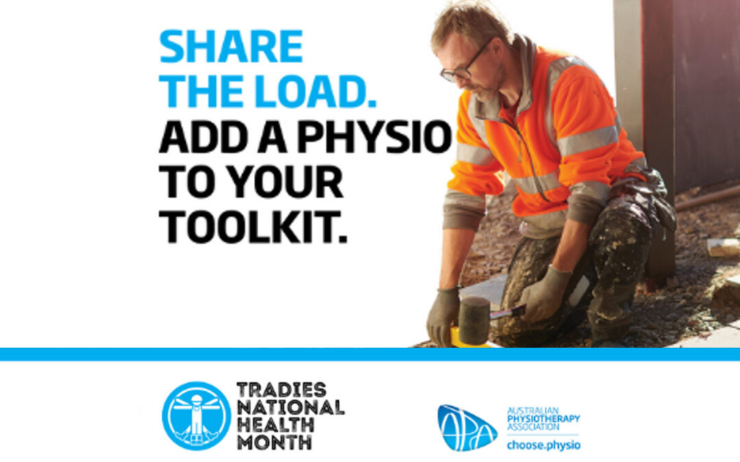 Physioworks supporting Tradies National Health Month