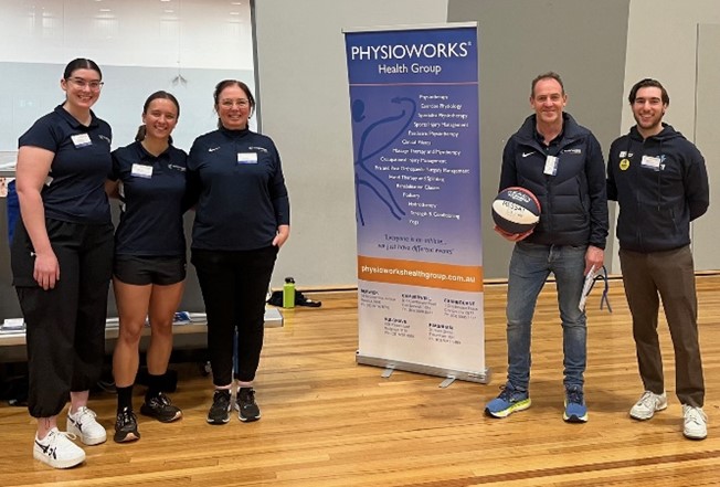 Physioworks supporting Casey Junior Basketball Development.